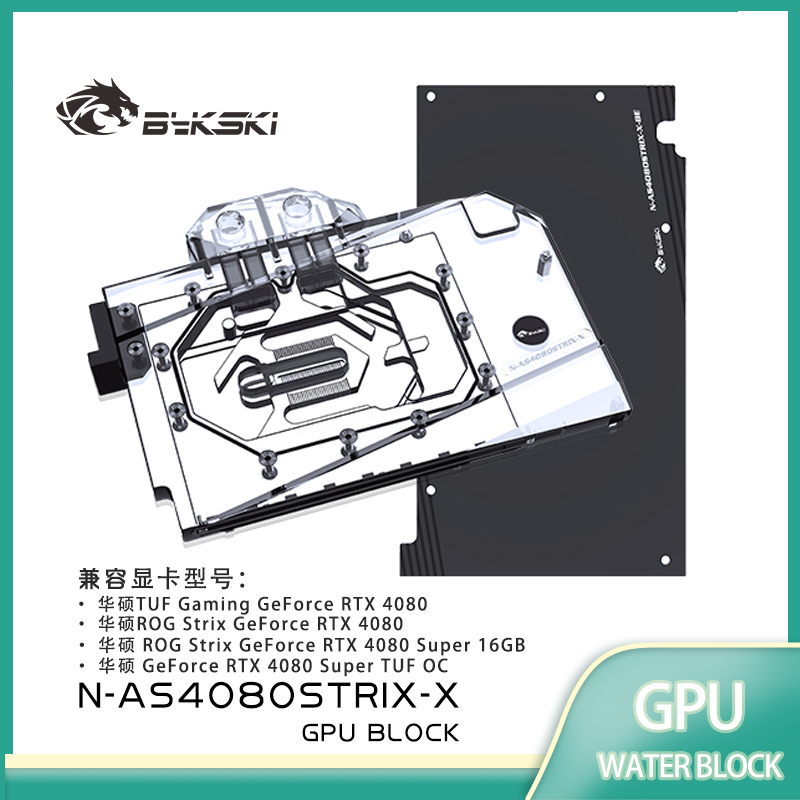 Blocco GPU Bykski per Scheda V - Rtx 3090 24Gb Gddr6X recensione e prezzo
